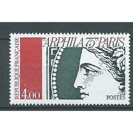 france stamps sg2073 1975 mnh sg 2073 arphila paris