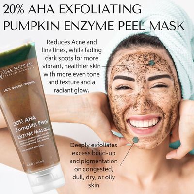 20% AHA Exfoliating Pumpkin Enzyme Peel Mask[ ]