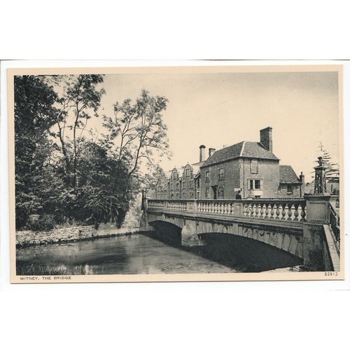 The Bridge Witney Oxfordshire Postcard 82913