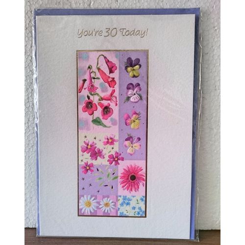 30th birthday card - You're 30 Today! - 05