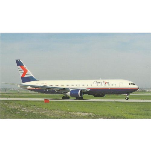 Canadian Airlines International Boeing B767 3753R Aircraft Postcard (A20848)
