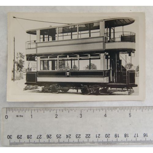 Photo Ilford Tram no. 21 in 1930