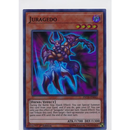 YuGiOh The Infinity Chasers INCH-EN041 Juragedo 1st Edition