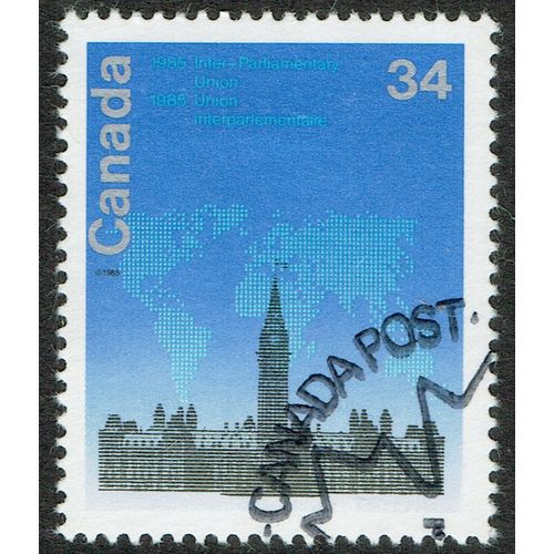 Canada 1985 74th Inter Parliamentary Conference 34c Multicoloured SG1174 FU