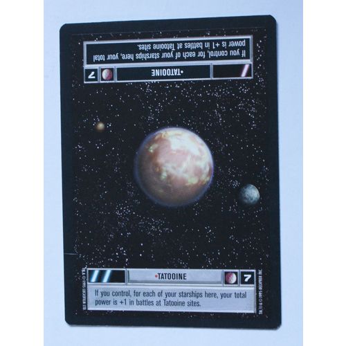 Star Wars CCG: Premiere Limited # Tatooine (A) light 1995 decipher