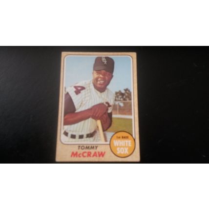 1968 Topps Card # 413 Tommy McCraw Very Good-Excellent (4) Chicago White Sox