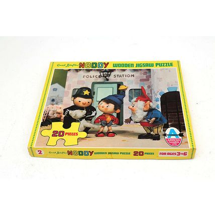 VINTAGE ENID BLYTON NODDY 20 PIECE JIGSAW PUZZLE NO. 5500W ARROW GAMES LIMITED