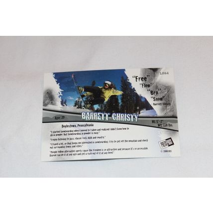 Barrett Christy 2000 Press Pass Rage LH NO. LH64