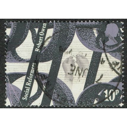 1976 Social Reformers 10p Multicoloured SG1002 GU