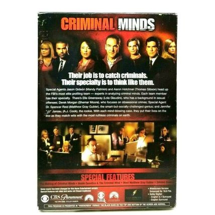 Criminal Minds: The First Season 1 FBI Drama 2005 DVD ( 6-Disc Set) (L58)