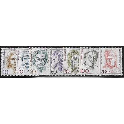 1989/1992 7 different values - fine used (o)