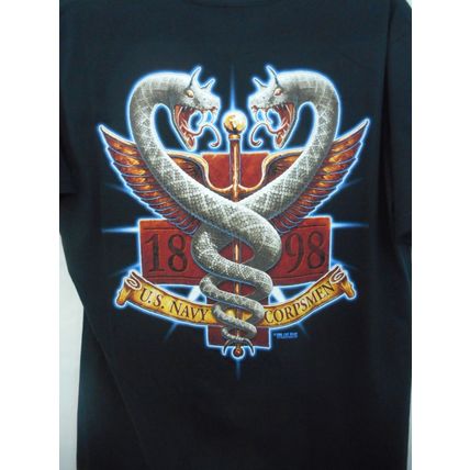 US Navy Corpsmen XL 7.62 Design Brand 100% Cotton Preshrunk Military