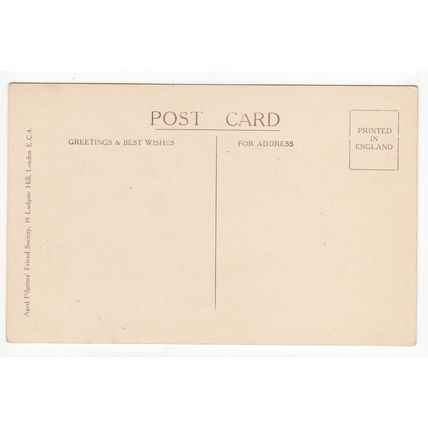 Aged Pilgrims Friend Society Home Sedgmoor Place Camberwell Postcard London