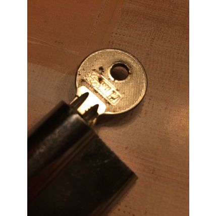 Generic Double Euro Cylinder 40/10/30 (45/35) USED Nickel Door Lock used 5 pin