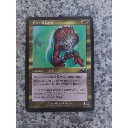 Magic the Gathering Portal Second Age - Horned Kavu