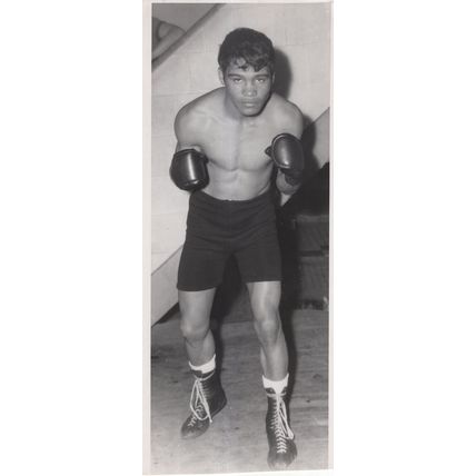 Tomas Frais Mexican Boxer 1960s Rare Publicity Boxing Photo