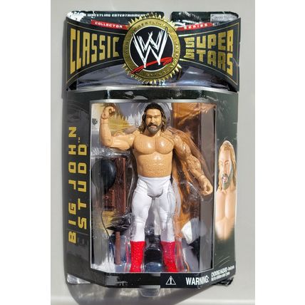 wwe wwf ljn classic superstars series 2 variant w/bell big john studd figure