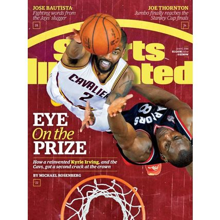 SPORTS ILLUSTRATED-JUNE 6, 2016-KYRIE IRVING-CLEVELAND CAVALIERS-FAST SHIPPING