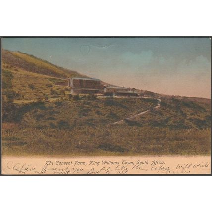 The Convent Farm, King Williams Town, Cape Province, 1907 - Postcard