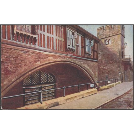 Traitor's Gate, Tower of London, London, c.1905-10 - Gale & Polden Postcard