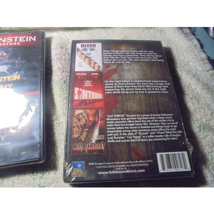 SCARY & MACABRE DVD's!! 3 DVD's! 6 Movies!! Sealed & Mint! $45.00 Shipped!!