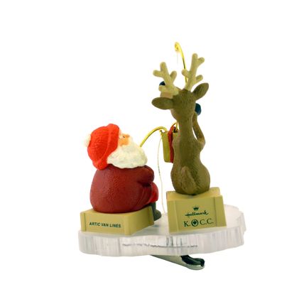 HALLMARK KEEPSAKE FISHING FOR FUN CLIP ON CHRISTMAS ORNAMENT 1995 (QXC5207)