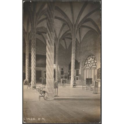 Lonja, Palma de Mallorca, 1928 - Foto Tarjeta Postal