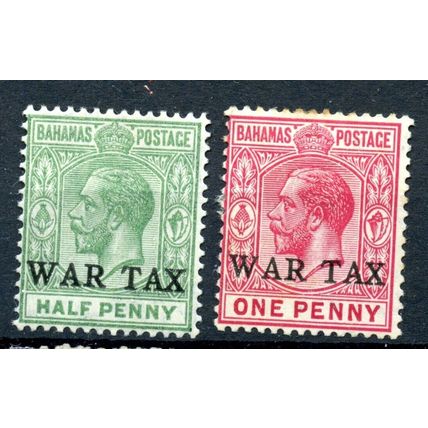Bahamas KGV 1918 war tax sg 91/2 - MH