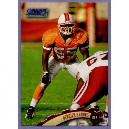 Derrick Brooks 1997 Stadium Club #155 Tampa Bay Buccaneers