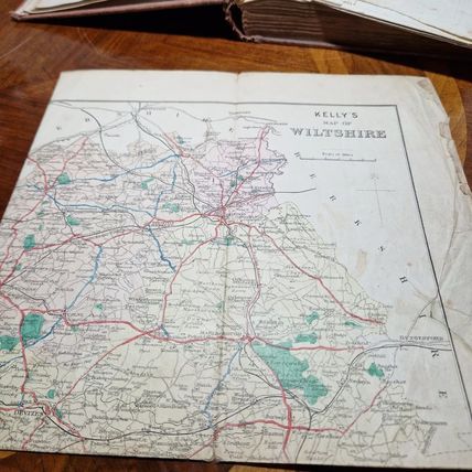 Kelly's Directory of Wiltshire 1923 - 2 Maps