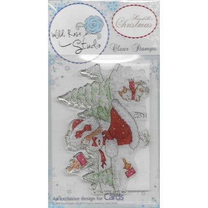 Wild Rose Studio. Christmas Stamp. Stamping Cardmaking Scrapbooking Crafts