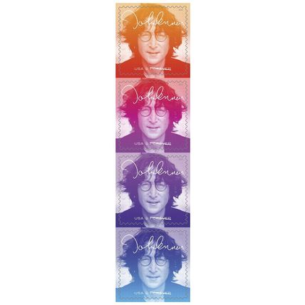 John Lennon - Stamps Imagine Sheet of 16 Current Rate Stamps Scott 5315