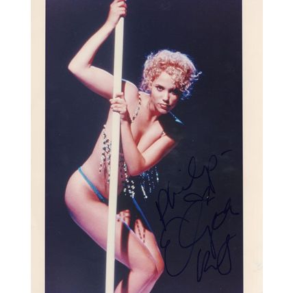 Elizabeth Berkeley Showgirls Rare 10x8 Hand Signed Autograph Photo