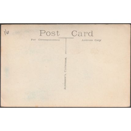 On the River Ribble, Clitheroe, Lancashire, c.1920s - Alderson's RP Postcard