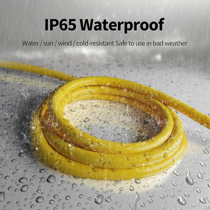 50 Ft 12/3 Outdoor Extension Cord Waterproof Heavy Duty with Lighted Indicator E