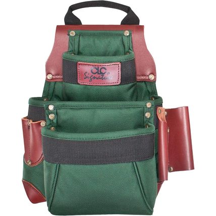 CLC Custom Leathercraft 51685 Signature Elite Ballistic Nylon Nail & Tool Bag, 7