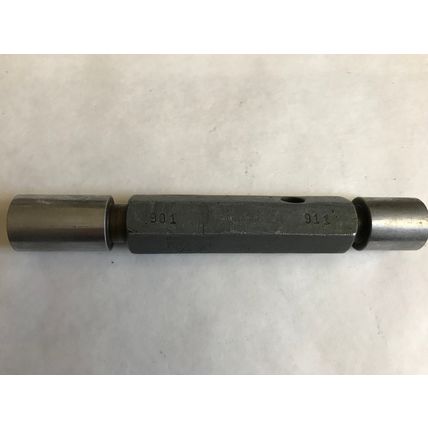 THE PIPE MACHINE PLUG INSPECTION GAGE GTD WP-1130 GO .901 NO GO .911,ET