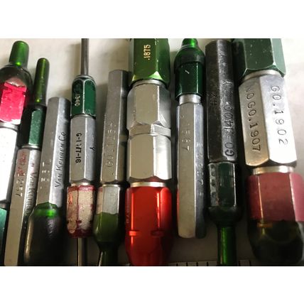 LOT PLUG GAGE GO NOGO VAN KEUREN .1865,1915,1902,1907,1800,1830,1876,1875  ,ES