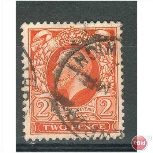 GB stamps 1934 KGV - 2d orange SG442 - used