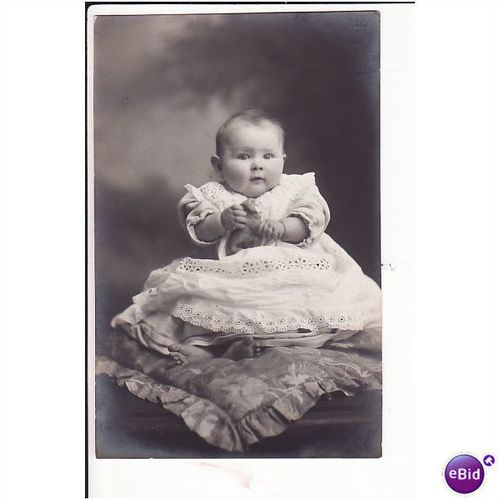 old RP postcard - Baby A Bates
