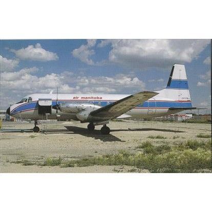 Air Manitoba BAe HS748 264 Aircraft Postcard (A15334)