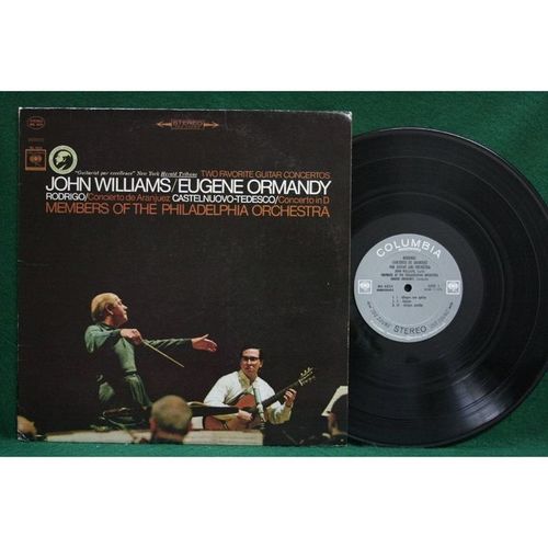 Williams/Ormandy - Rodrigo/Castelnuovo - Two Favorite Guitar Con. - MS 6834 - EX