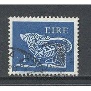 Ireland.SG340 1p Stylised Dog (Blue).Fine Used.Jan15a