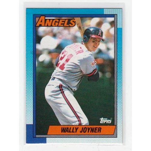 1990 Topps Wally Joyner baseball card #525 – Angels