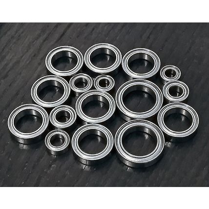 (16pcs) SCHUMACHER R10T Metal Sealed Ball Bearing Set
