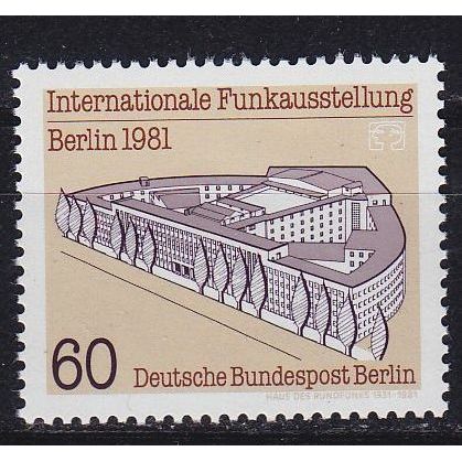 GERMANY BERLIN [1981] MiNr 0649 ( **/mnh ) Architektur