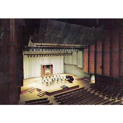 London Lambeth Theatre Queen Elizabeth Hall Postcard