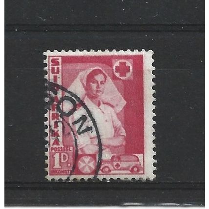 SouthAfrica.SG89 1d Nurse and Ambulance.Afrikaans Inscription.Fine Used.Aug25a