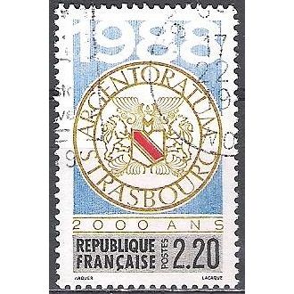 France 1988 Michel 2688 O Cote (2008) 1.00 € Bimillénaire de Strasbourg
