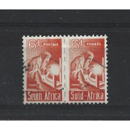 SouthAfrica.SG102 6d Electric Welding Pair.Fine Used.Aug25a